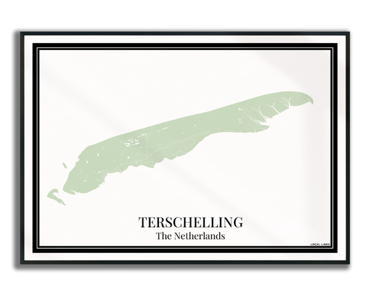 Terschelling - Poster Sage Green