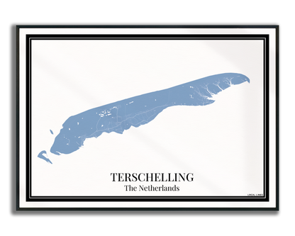 Terschelling - Poster Slate Blue