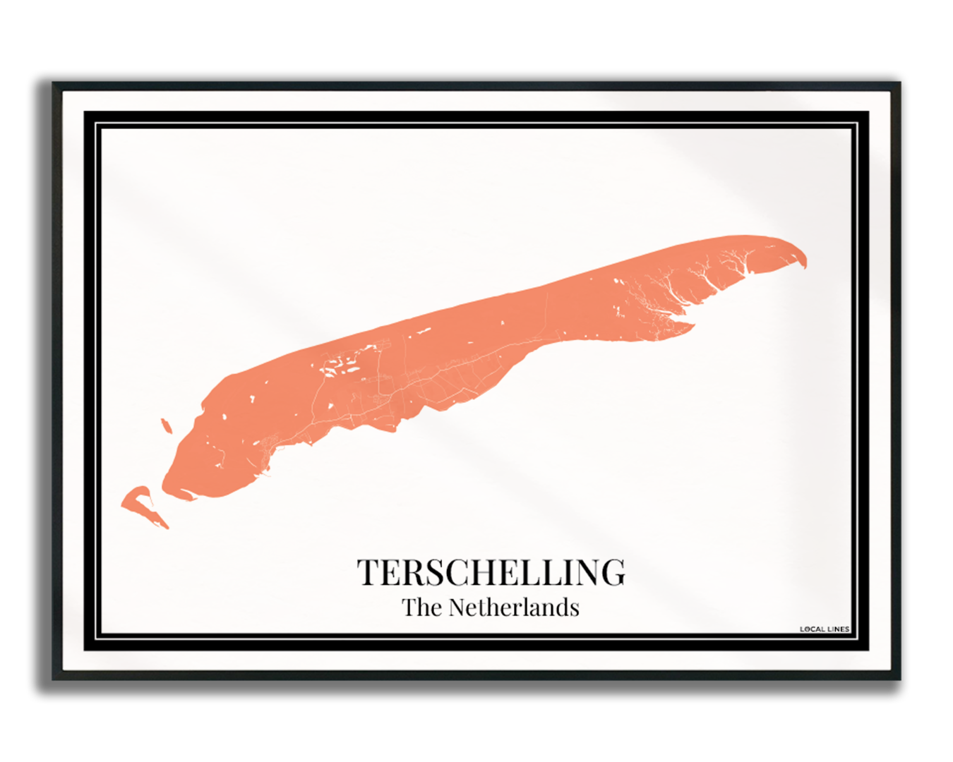 Terschelling - Poster Warm Peach