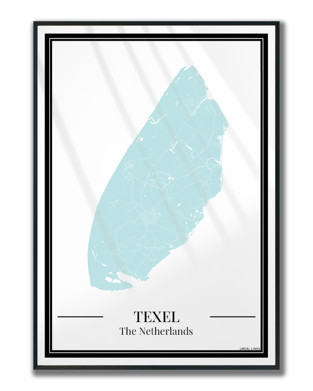 Texel - Poster Aqua Blue