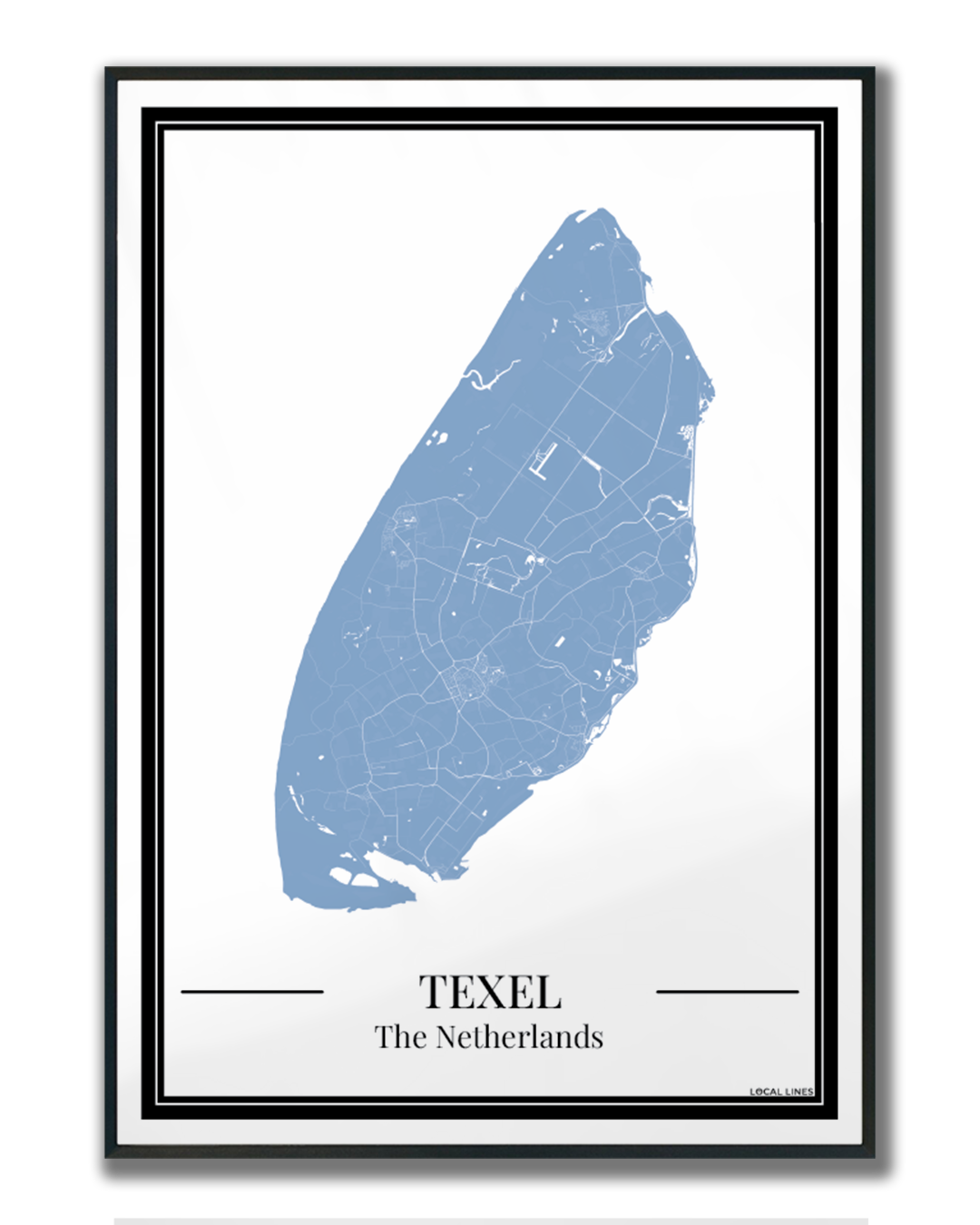 Texel - Poster Slate Blue
