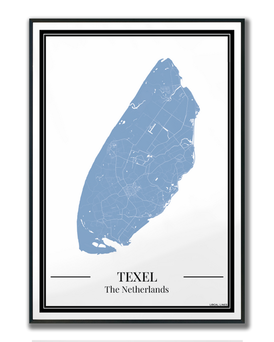 Texel - Poster Slate Blue