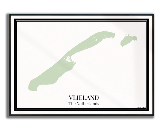 Vlieland - Poster Sage Green