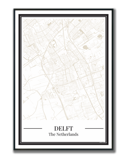 Delft - Poster Warm Sand