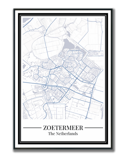 Zoetermeer - Poster Slate Blue