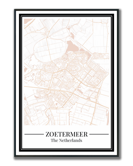 Zoetermeer - Poster Warm Sand