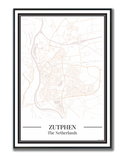 Zutphen - Poster Warm Sand