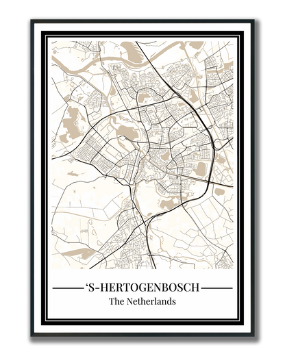 's-Hertogenbosch - Poster Warm Sand