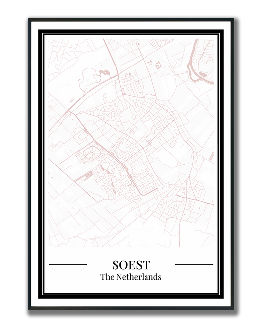 Soest - Poster Blush Pink