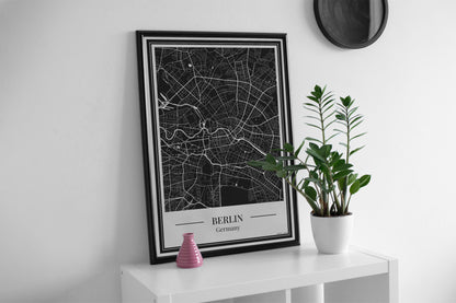 Berlin - Poster Slate Blue