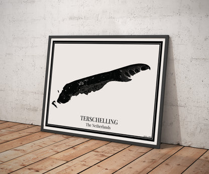 Terschelling - Poster Slate Blue