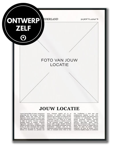 Custom Fotoposter Ingelijst