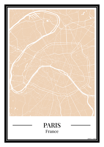 Paris - Poster Warm Sand