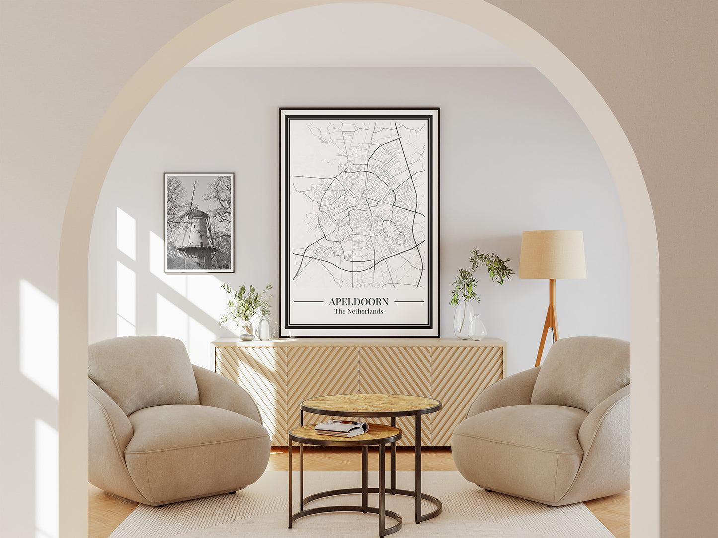 Poster Apeldoorn Stad | Woondecoratie