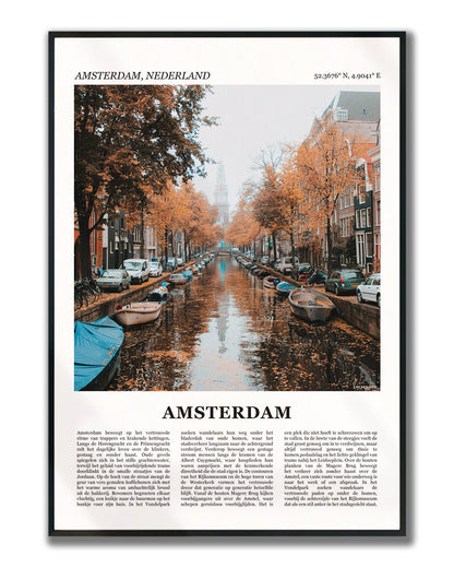 Amsterdam Fotoposter 2 – Kleur