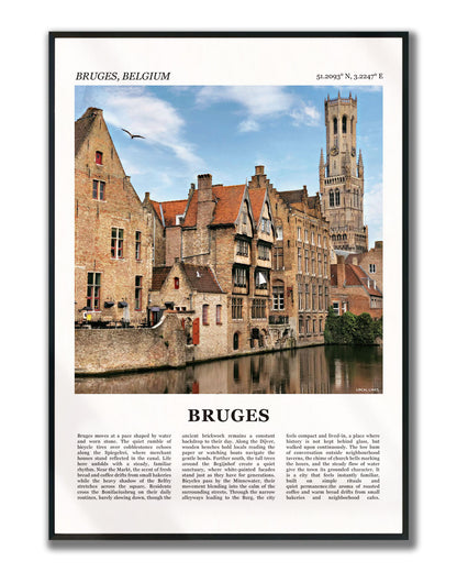 Brugge Fotoposter – Kleur