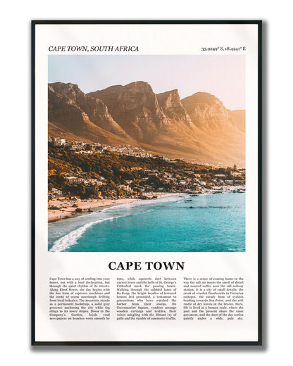 Kaapstad Fotoposter – Kleur