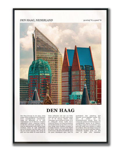 Den Haag Fotoposter – Kleur