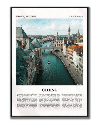 Gent Fotoposter – Kleur