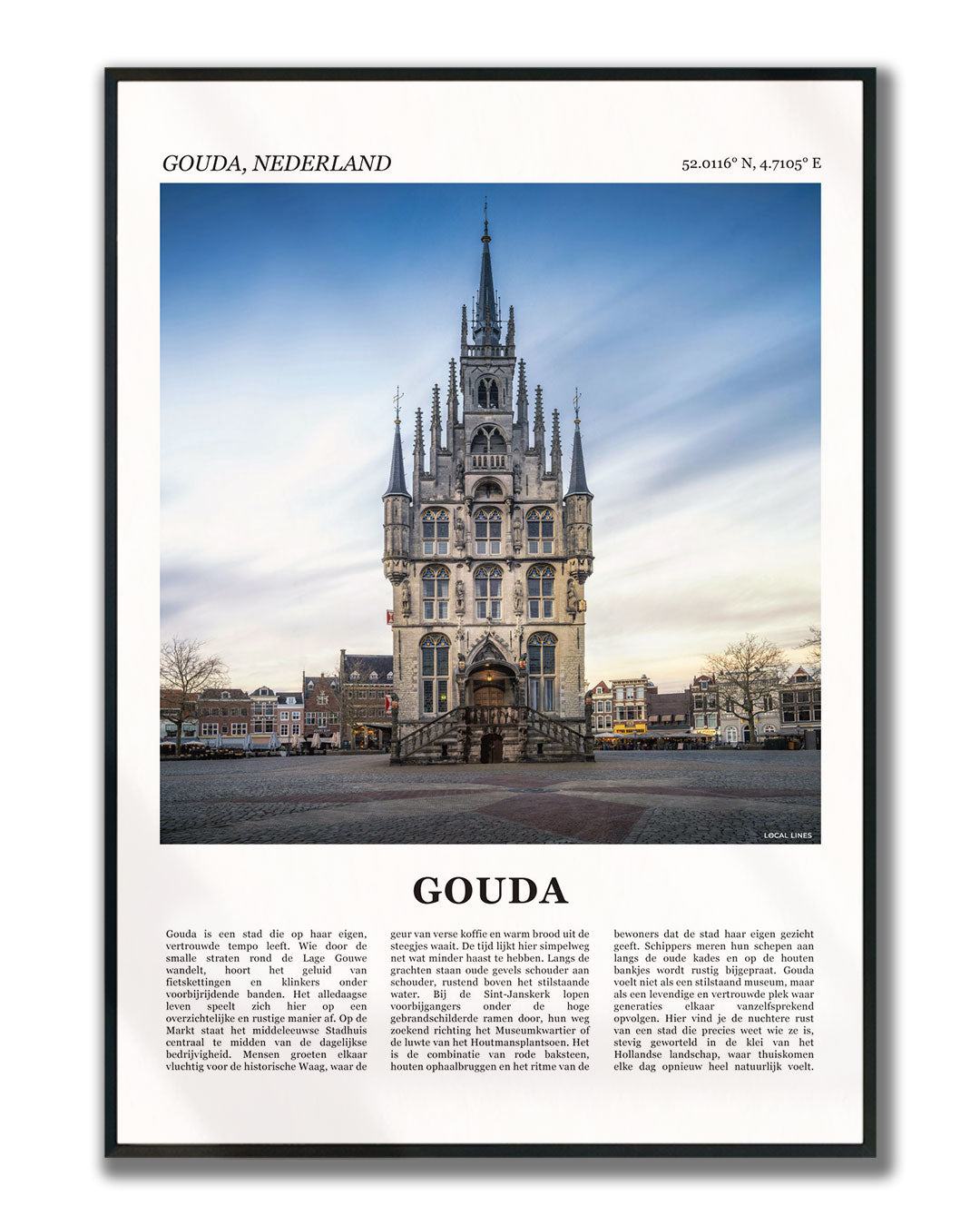 Gouda Fotoposter – Kleur