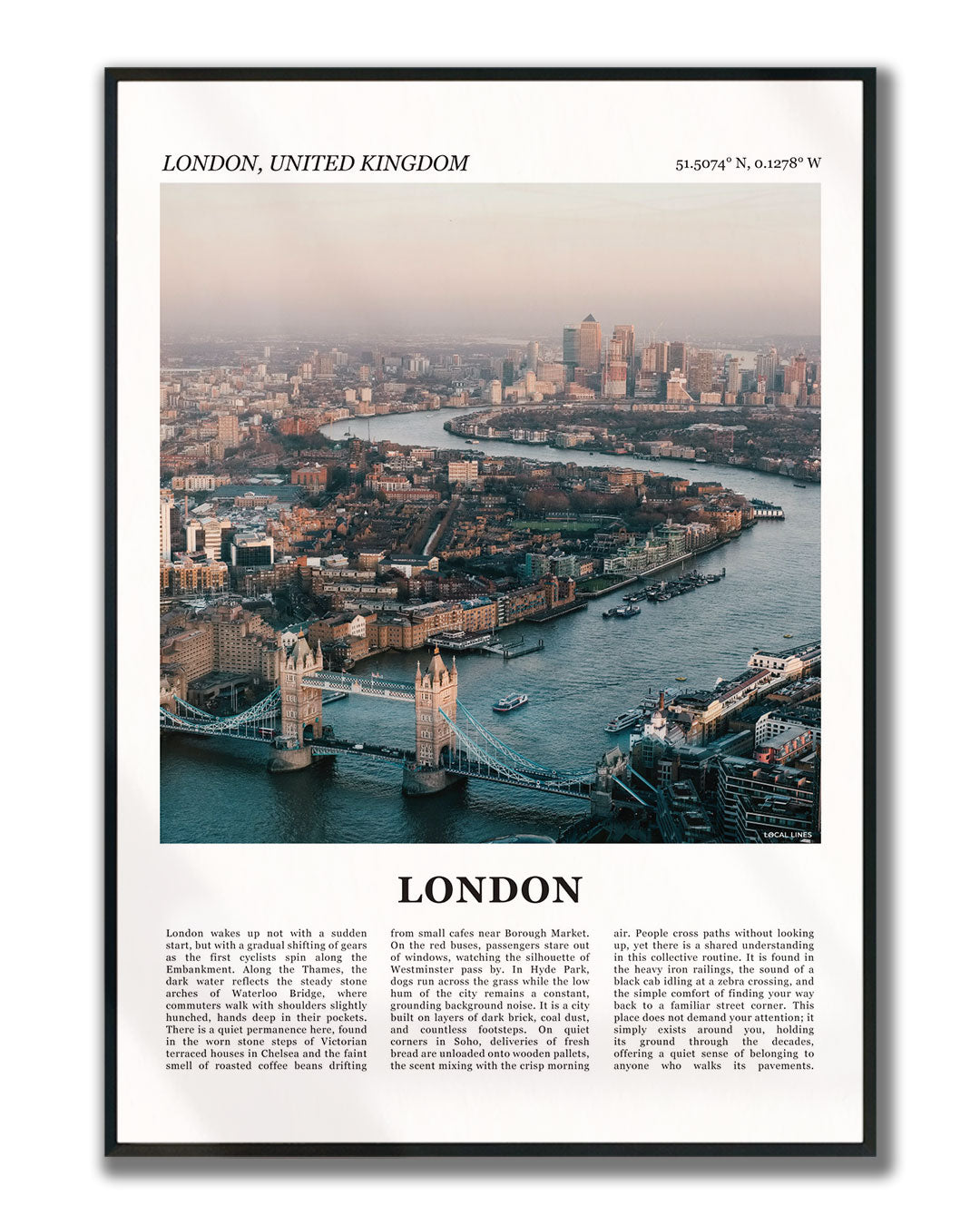 Londen Fotoposter – Kleur