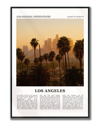 Los Angeles Fotoposter – Kleur