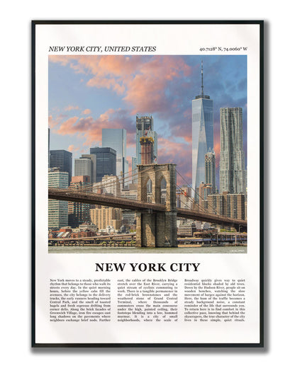 New York Fotoposter 1 – Kleur