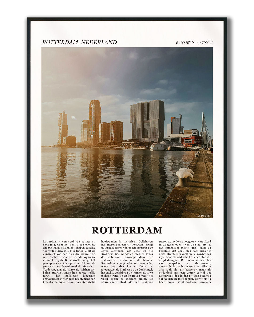 Rotterdam Fotoposter 1 – Kleur