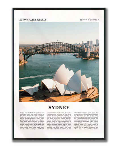 Sydney Fotoposter – Kleur