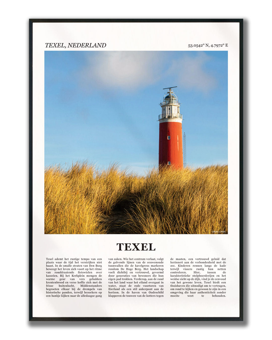 Texel Fotoposter – Kleur