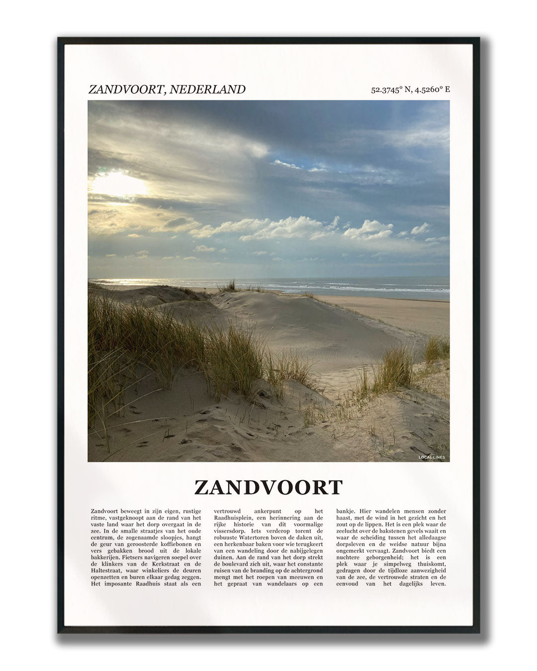 Zandvoort Fotoposter – Kleur