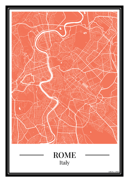 Rome - Poster Warm Peach
