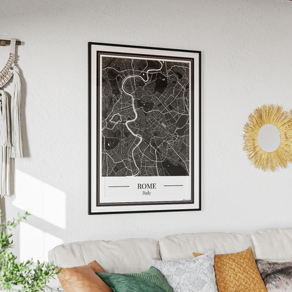 Poster Rome | Stadskaart