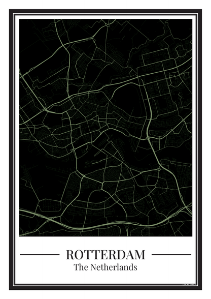 Rotterdam - Poster Cool Mint