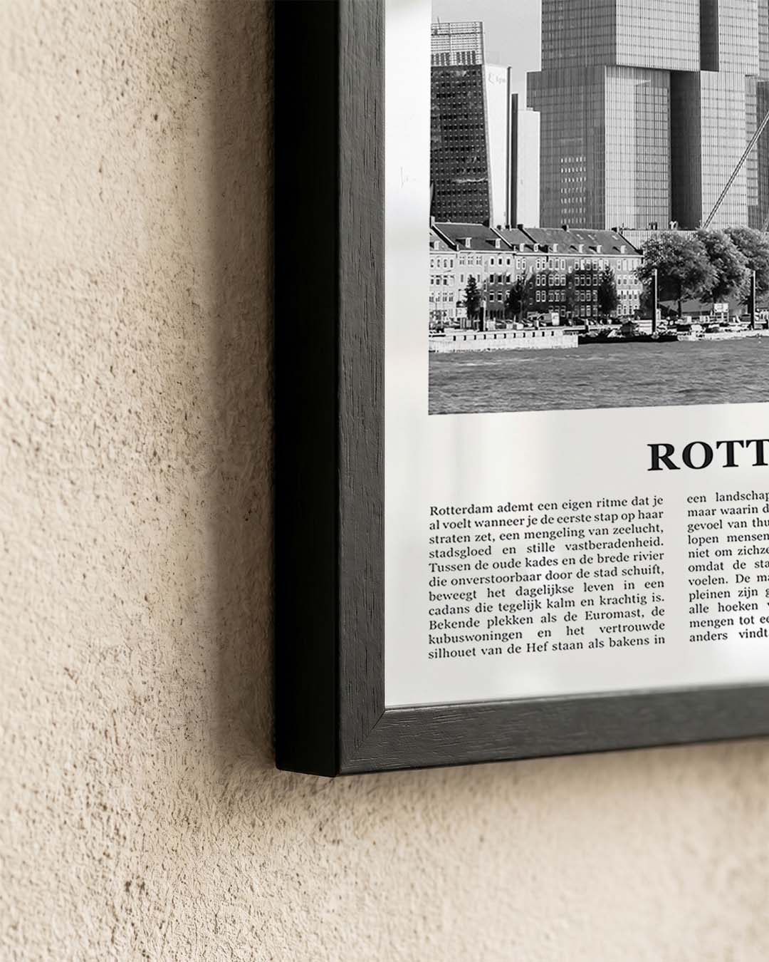 Rotterdam Fotoposter – Zwart-Wit
