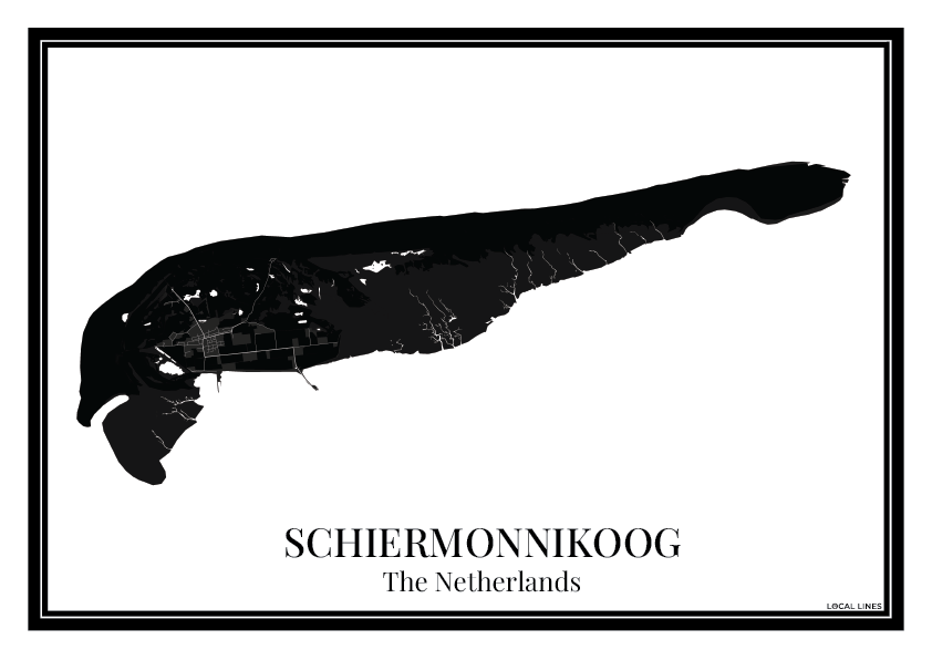 Schiermonnikoog - Poster Classic