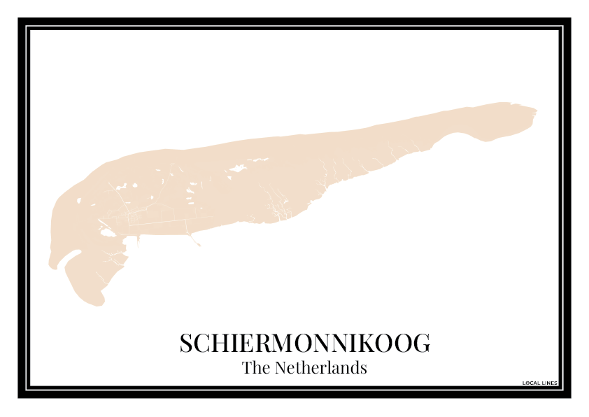 Schiermonnikoog - Poster Warm Sand