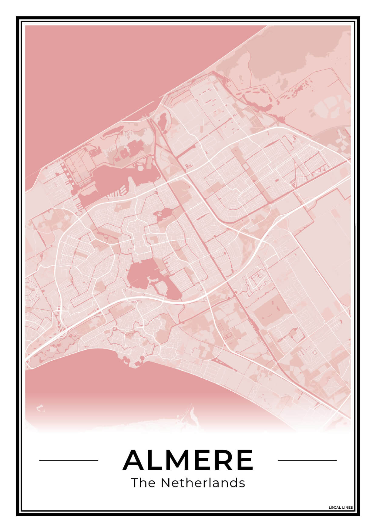 Plattegrond Almere Blush