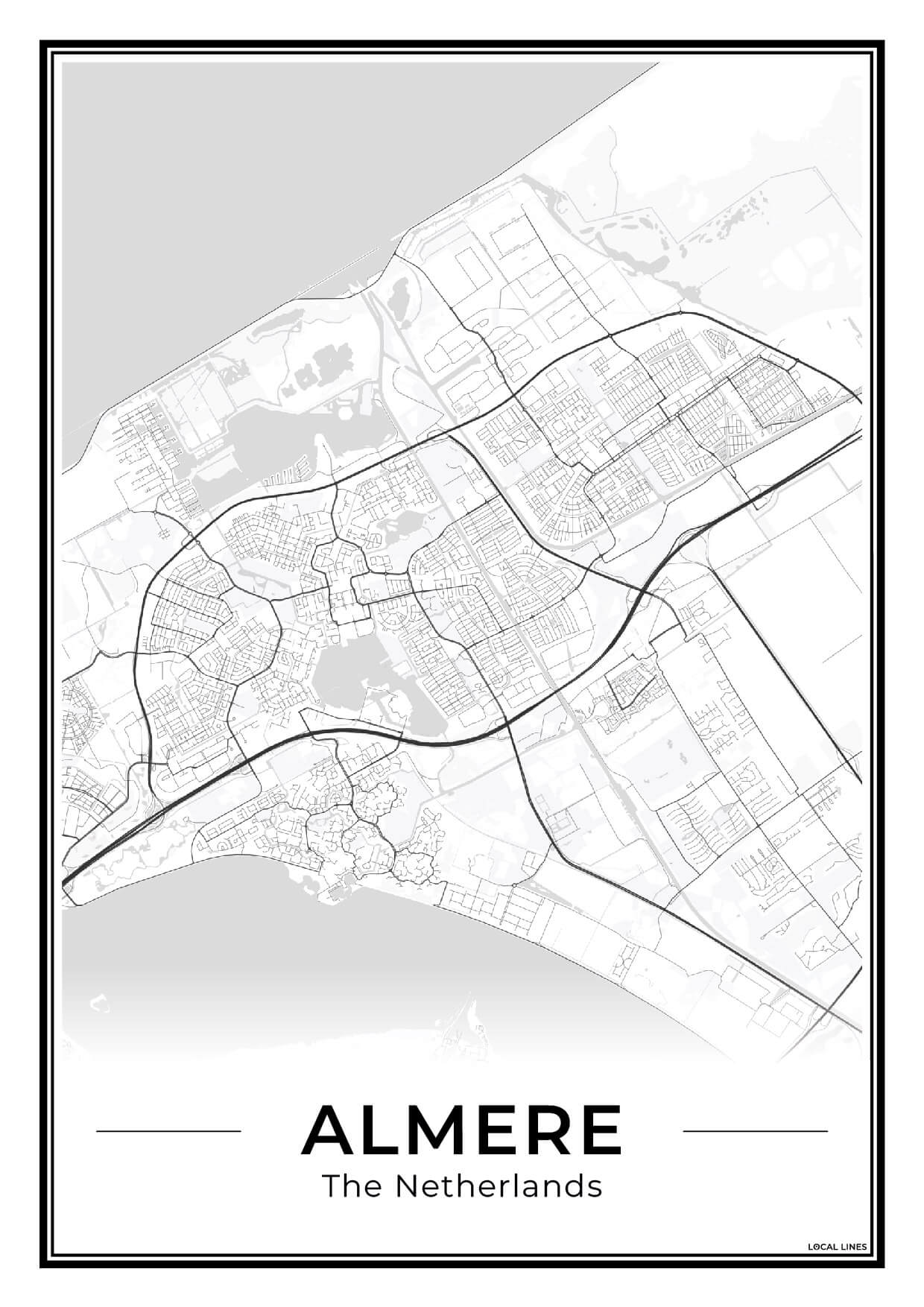 Plattegrond Almere Light
