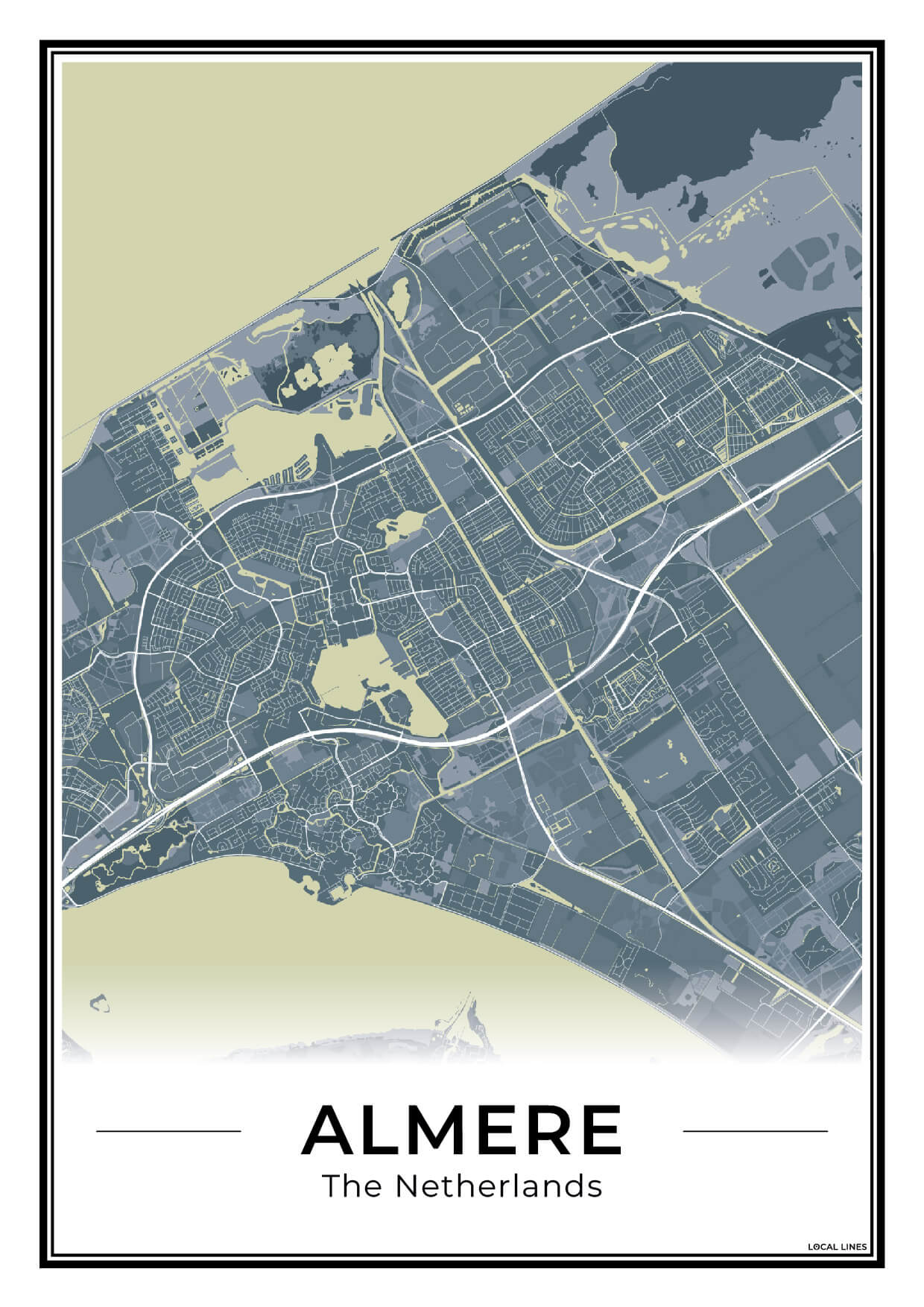 Plattegrond Almere Midnight