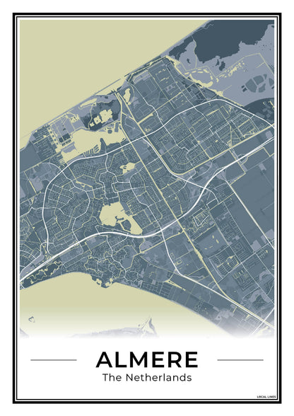 Plattegrond Almere Midnight