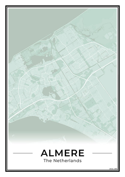 Plattegrond Almere Sage