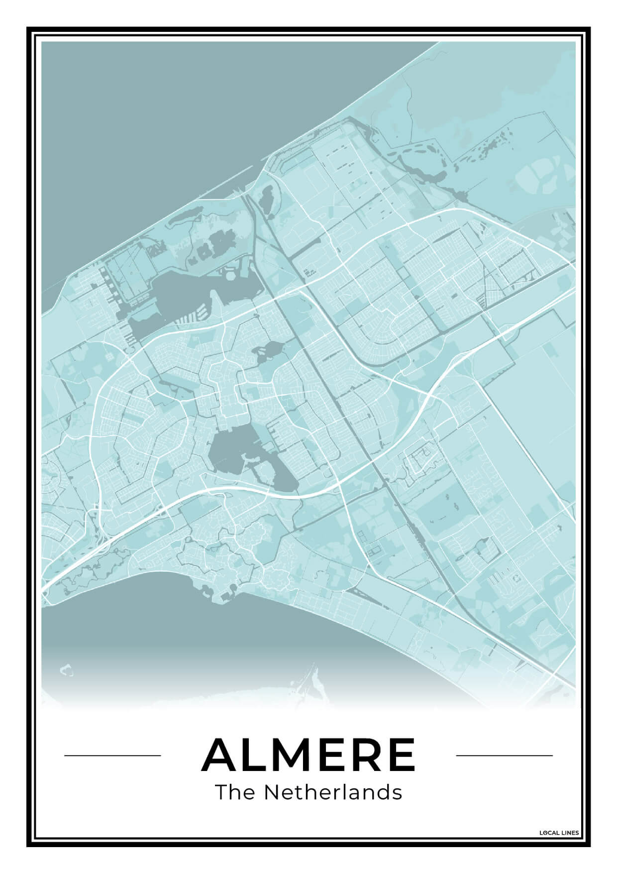 Plattegrond Almere Sky
