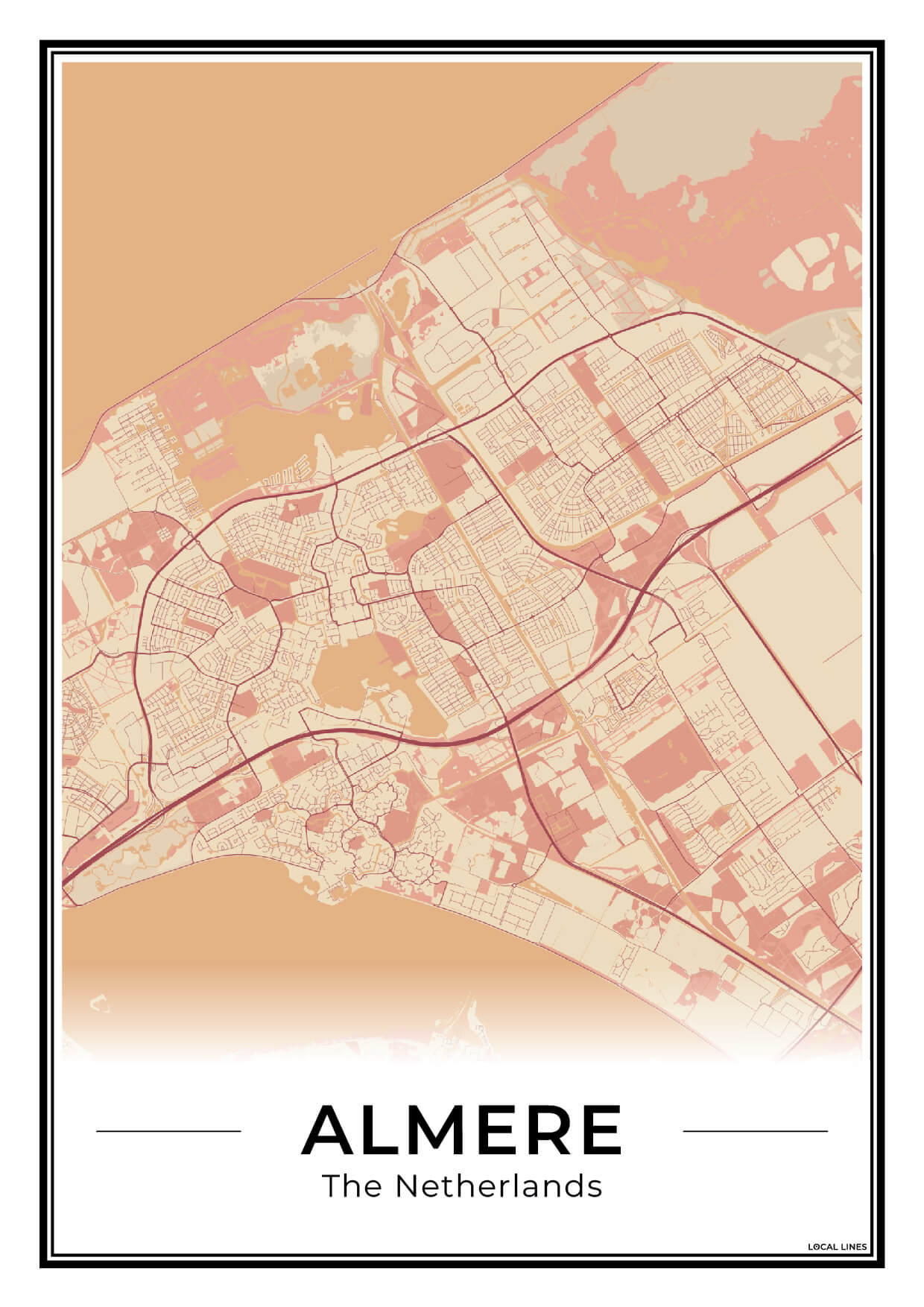 Plattegrond Almere Terracotta
