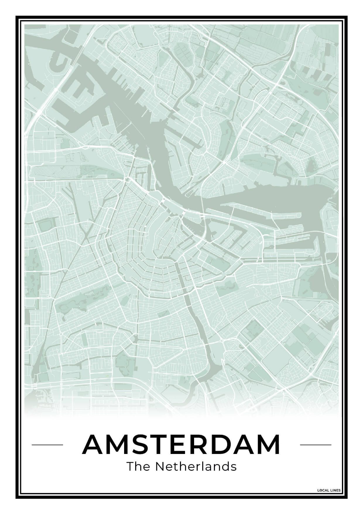 Stadskaart Amsterdam Plattegrond Sage