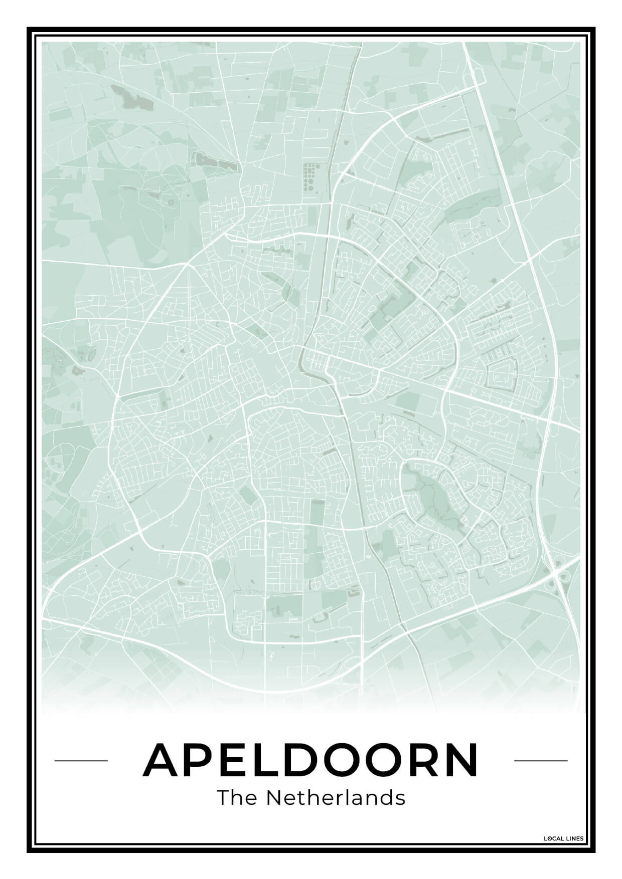 Plattegrond Apeldoorn Sage