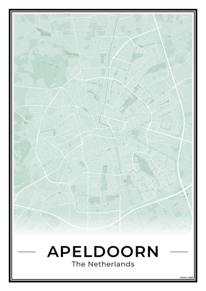 Plattegrond Apeldoorn Sage