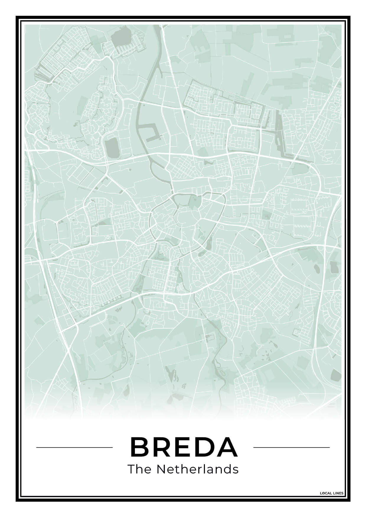 Plattegrond Breda Sage