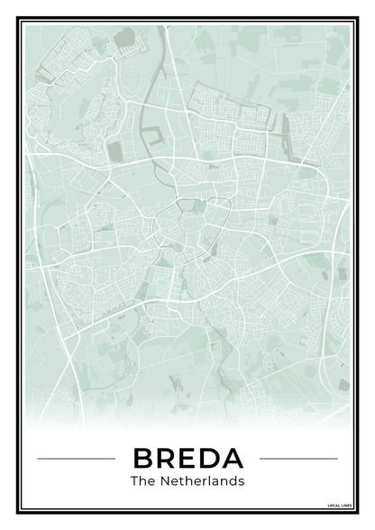 Plattegrond Breda Sage