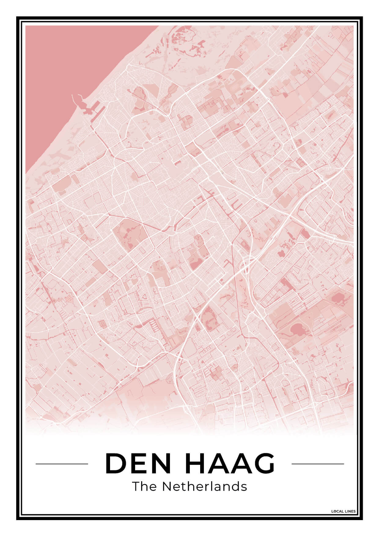 Plattegrond Den Haag Blush